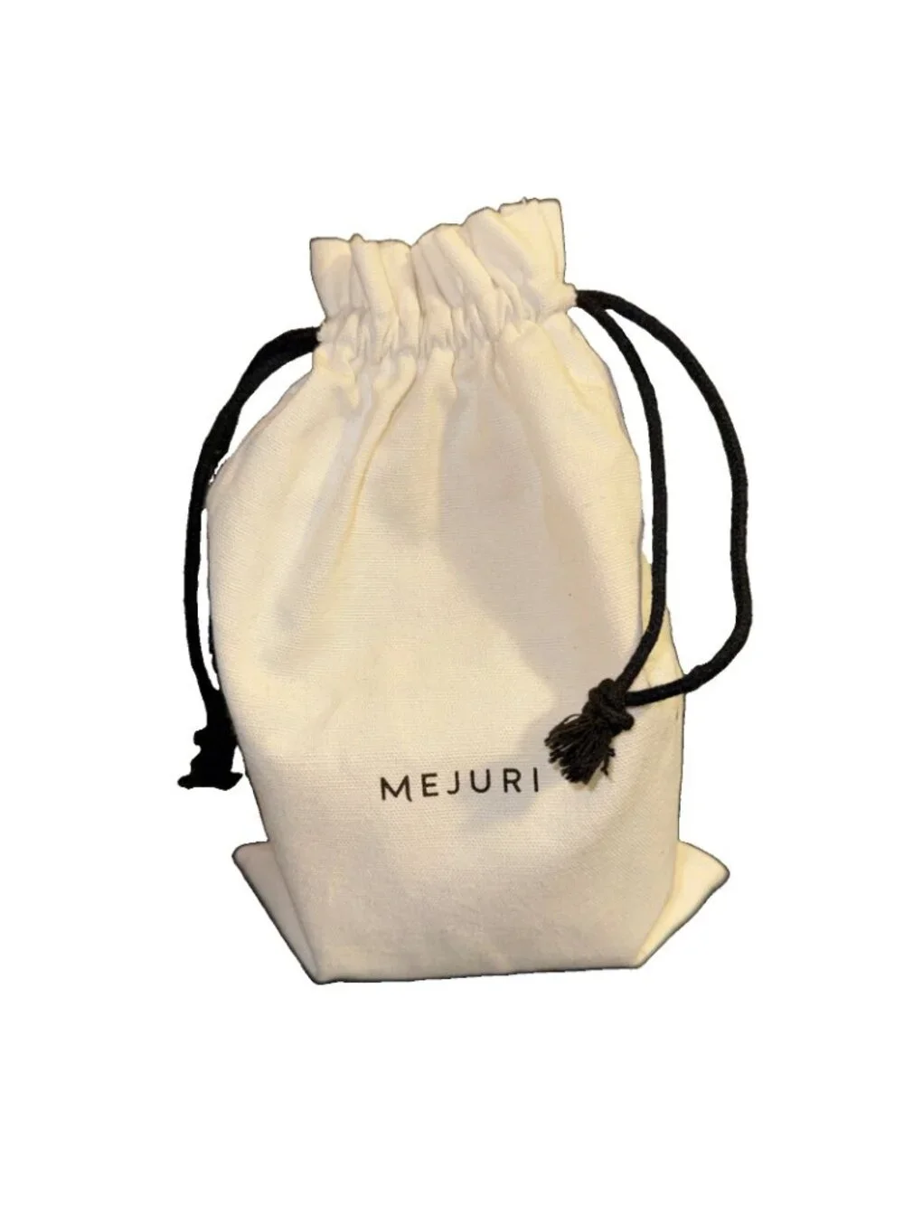 Mejuri Packaging Drawstring Bag Box for Necklace Earrings Accessories Bundle